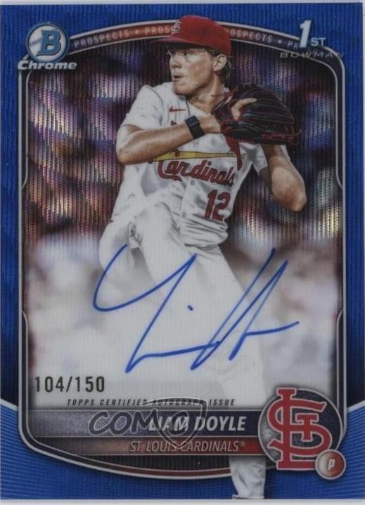 Liam Doyle [Blue Wave Refractor] #CPA-LD