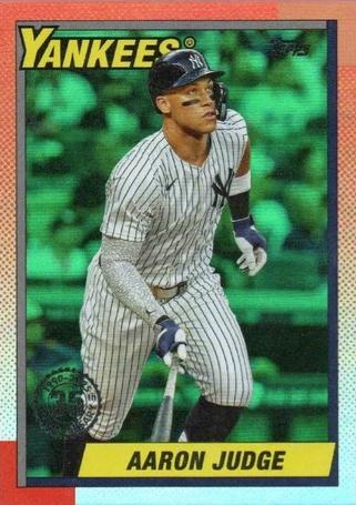 Aaron Judge [Green Crackle Foil] #U90-30