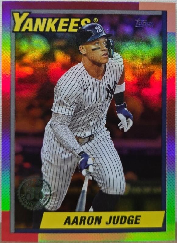 Aaron Judge [Orange Crackle Foil] #U90-30