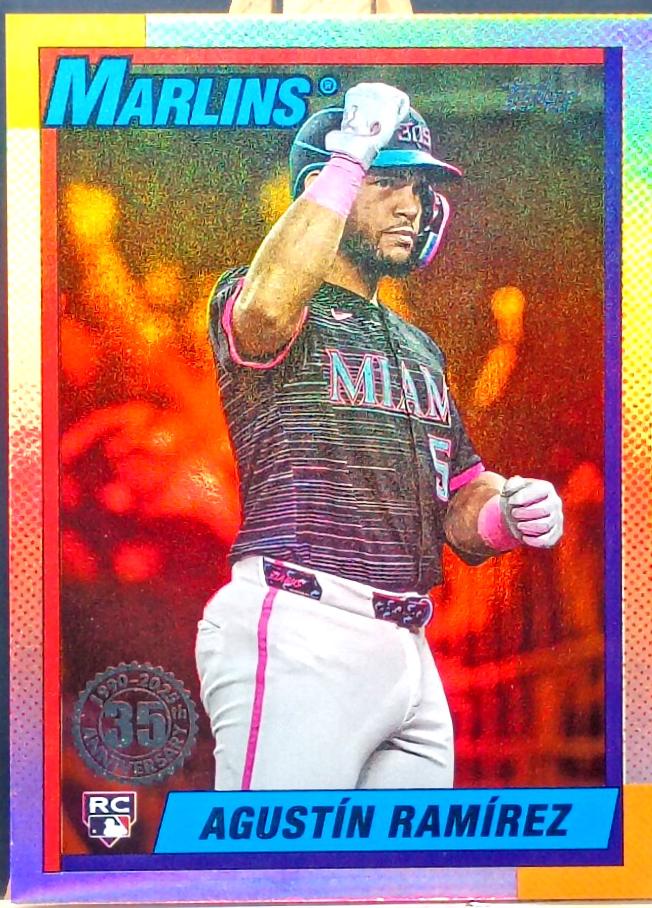 Agustin Ramirez [Orange Crackle Foil] #U90-37