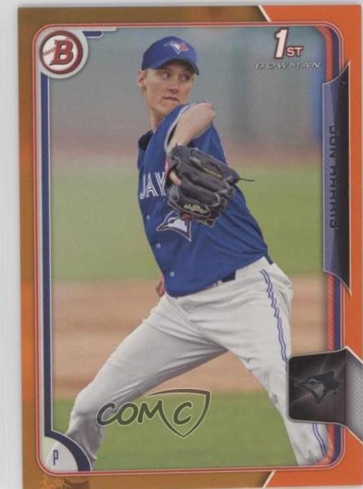 Jon Harris [Chrome Orange Refractor] #177