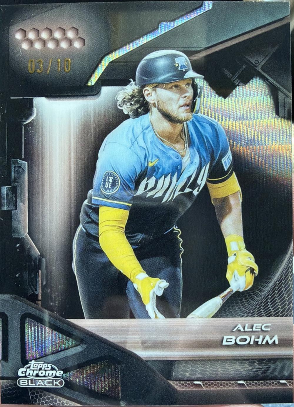 Alec Bohm [Rose Gold Wave Refractor] #180