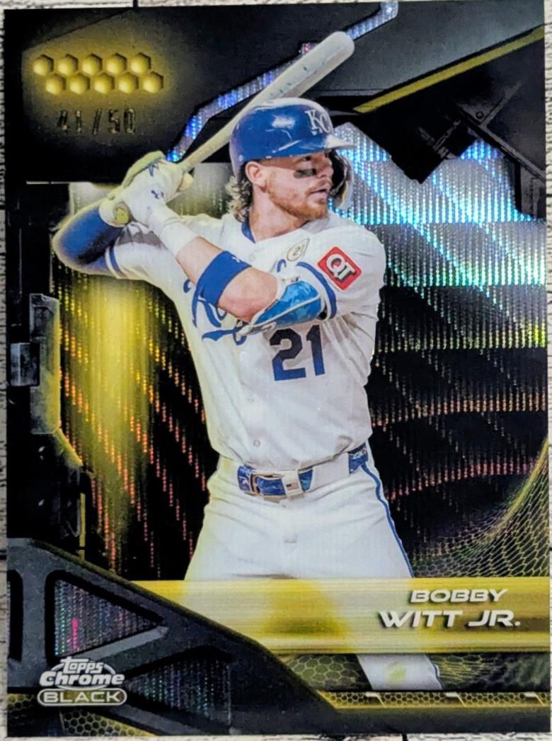 Bobby Witt Jr. [Gold Wave Refractor] #73