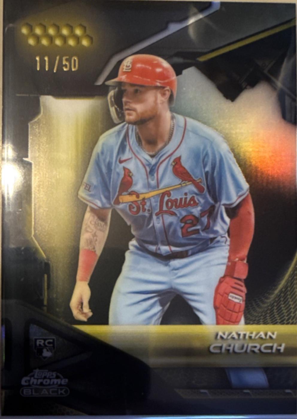 Nathan Church [Gold Refractor] #46