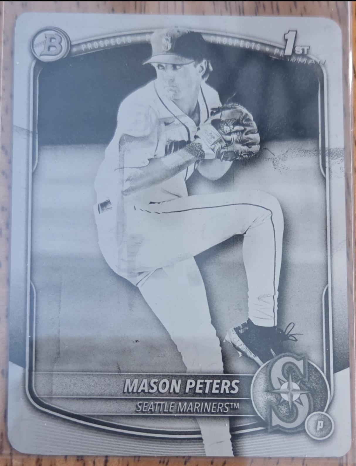Mason Peters [Printing Plate] #BD-27