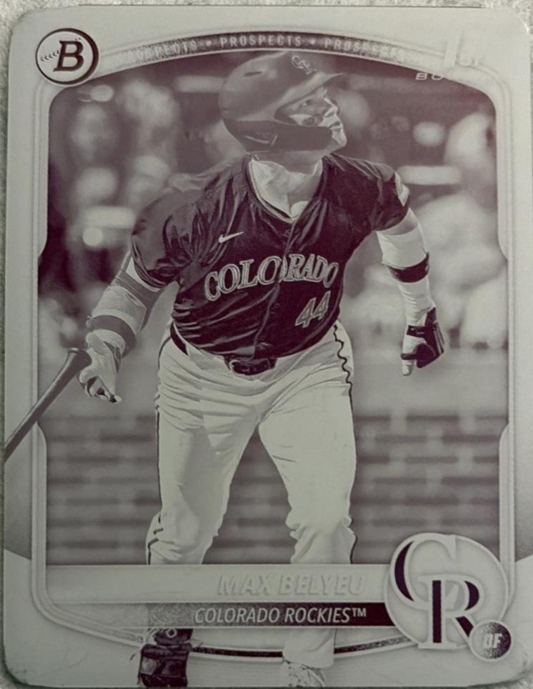 Max Belyeu [Printing Plate] #BD-5