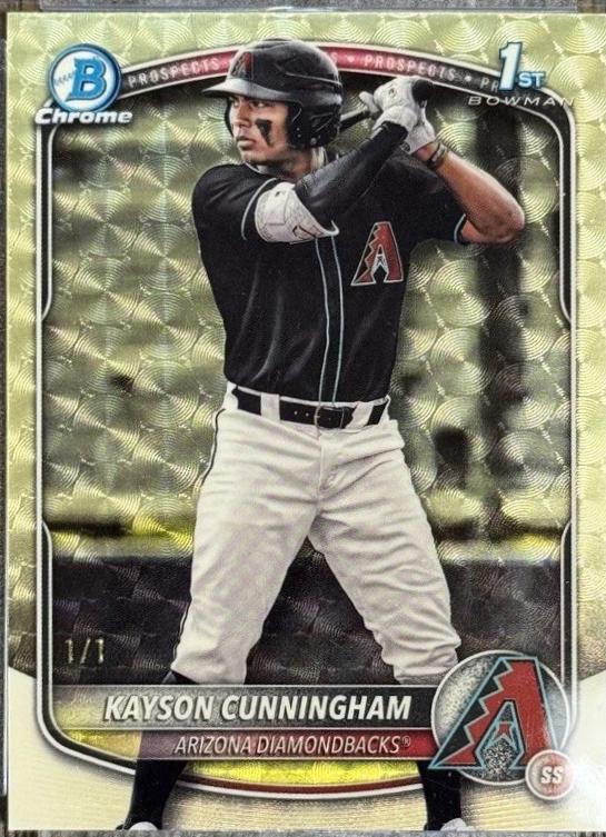 Kayson Cunningham [Superfractor] #BDC-84
