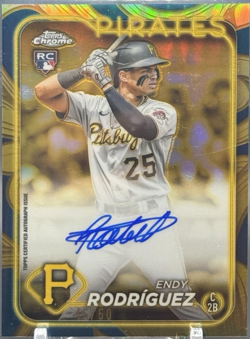 Endy Rodriguez [Blue Gold] #CGA-ER