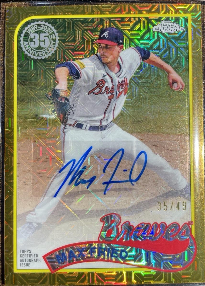 Max Fried [Mojo Autograph] #T89CU-MF