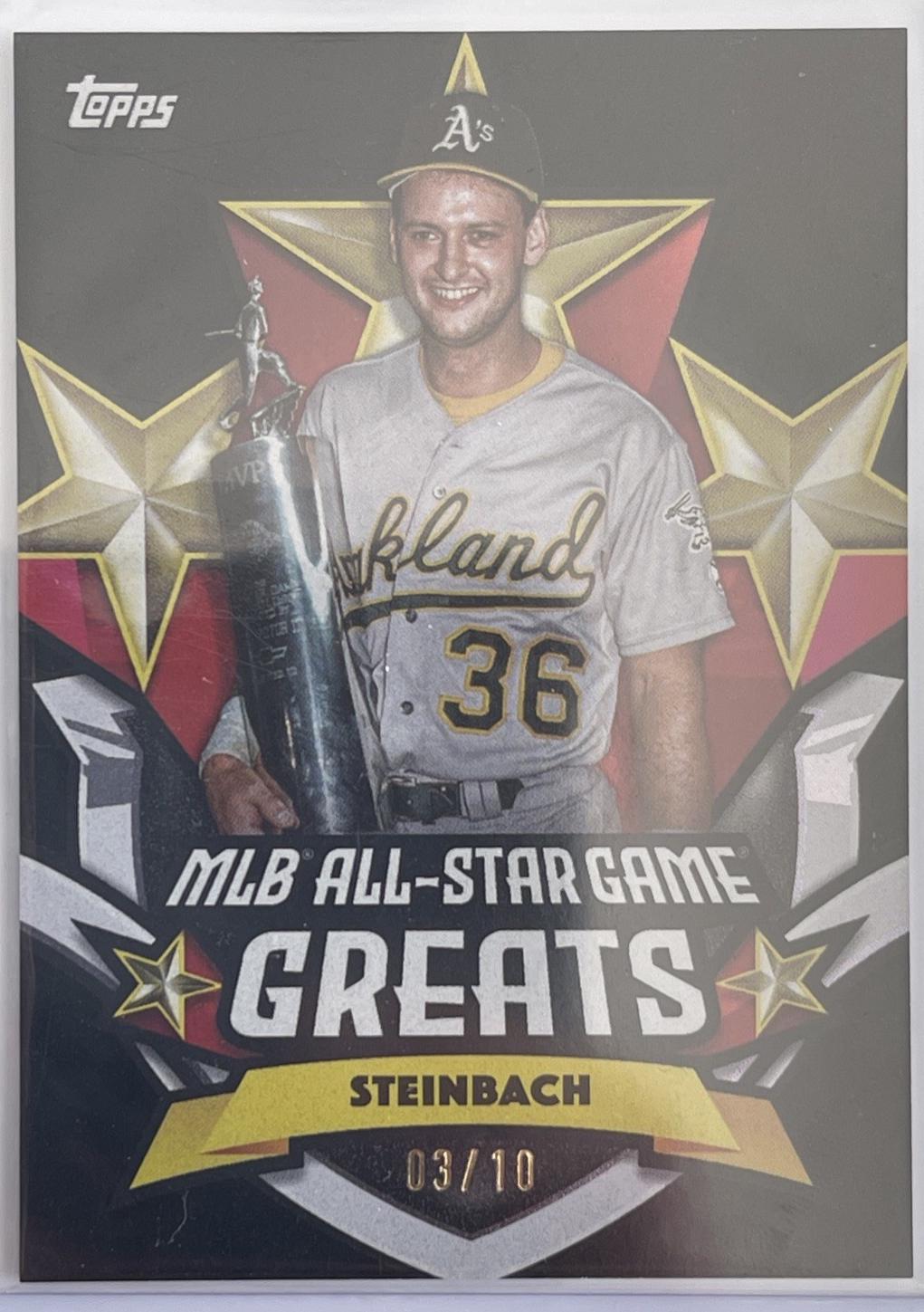 Terry Steinbach [Black Foil] #ASGG-38