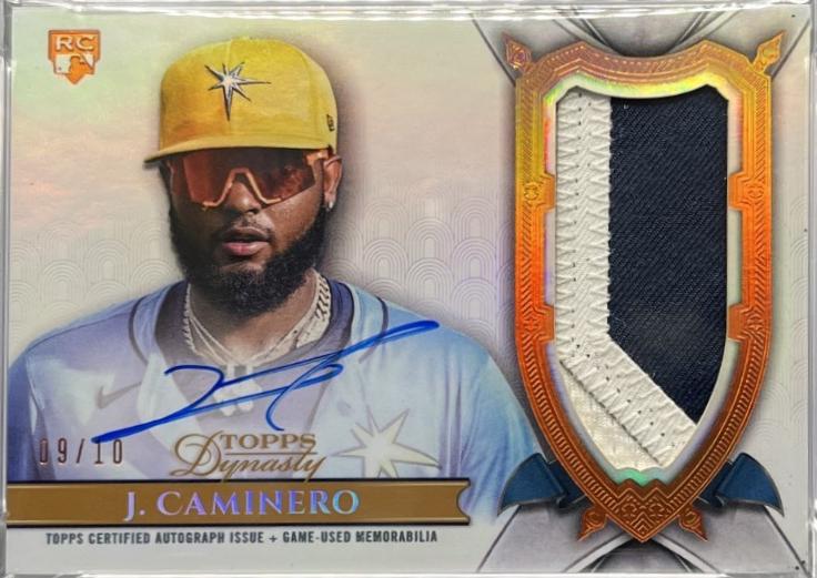 Junior Caminero [Autograph Patch] #DAP-JCA3