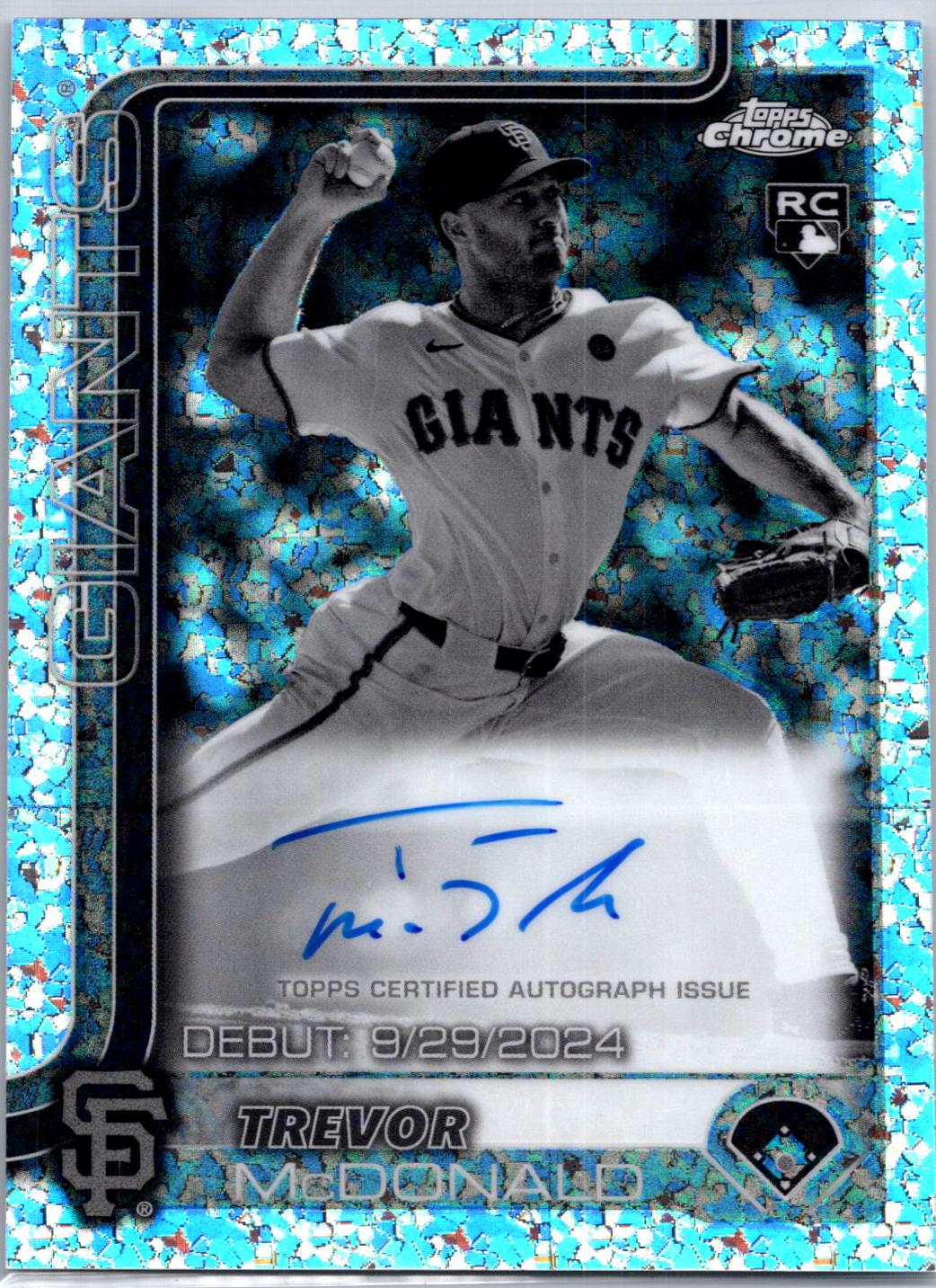 Trevor McDonald [Mini Diamond Refractor] #CRDA-TM