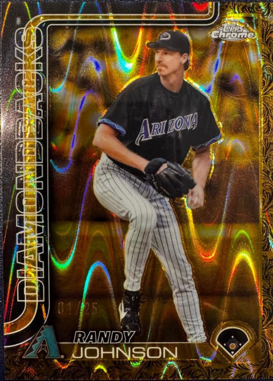 Randy Johnson [Gold RayWave] #144