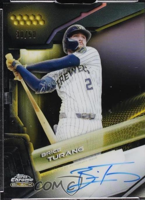 Brice Turang [Gold Refractor] #CBA-BT