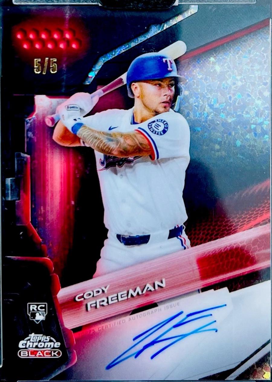 Cody Freeman [Red Mini-Diamond Refractor] #CBA-CF