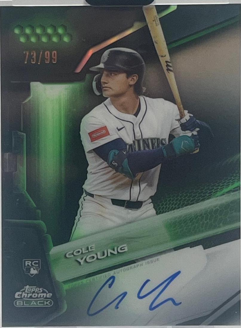 Cole Young [Green Refractor] #CBA-CY