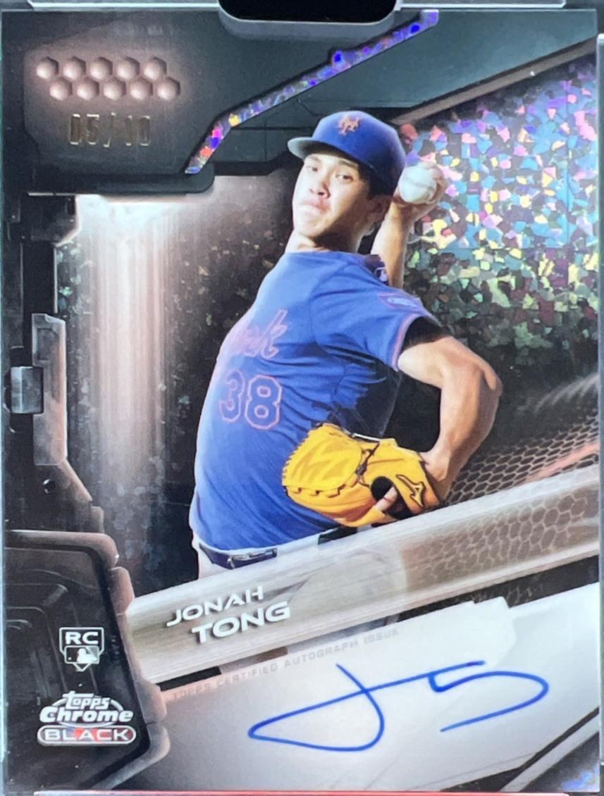 Jonah Tong [Rose Gold Refractor] #CBA-JT