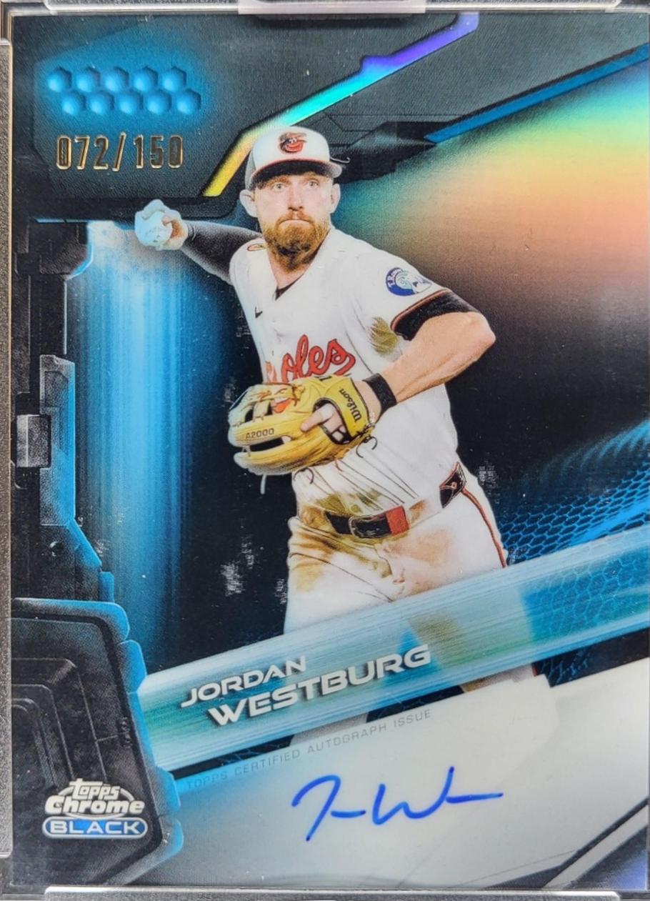 Jordan Westburg [Blue Refractor] #CBA-JWE