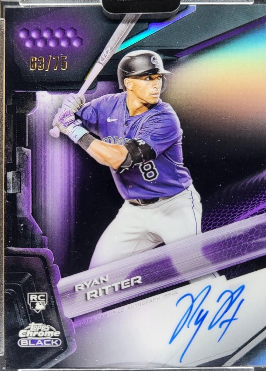Ryan Ritter [Purple Refractor] #CBA-RRI