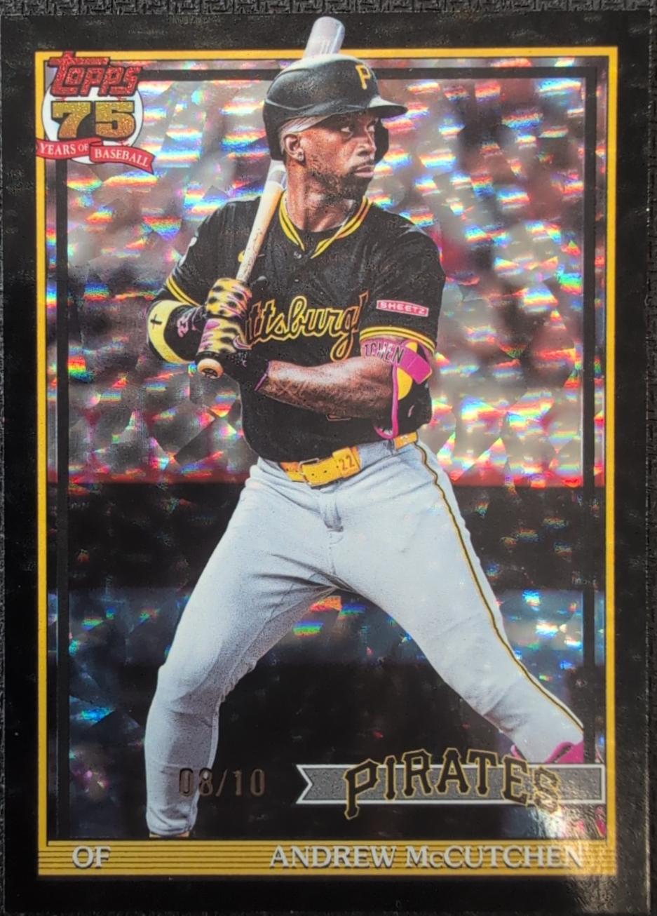 Andrew McCutchen [Black Crackleboard Foil] #T91-40