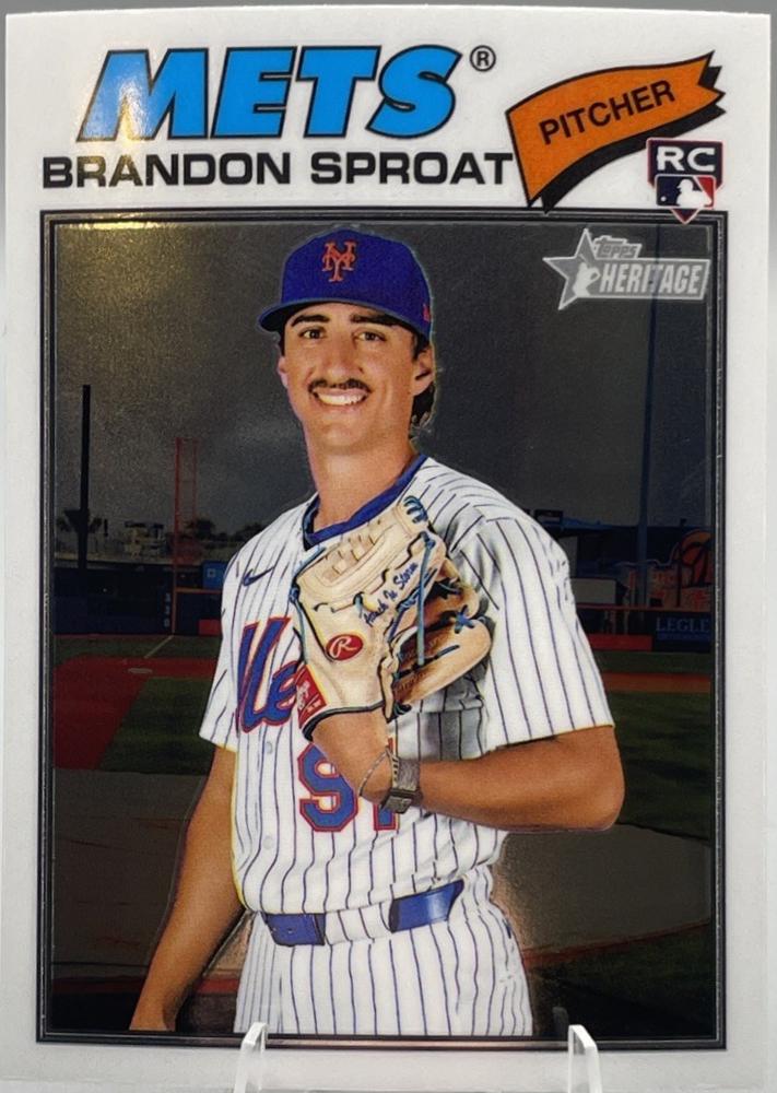 Brandon Sproat [Orange Bordered Chrome] #118