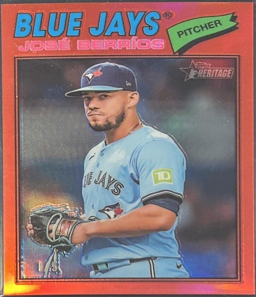 Jose Berrios [Red Bordered Chrome] #56