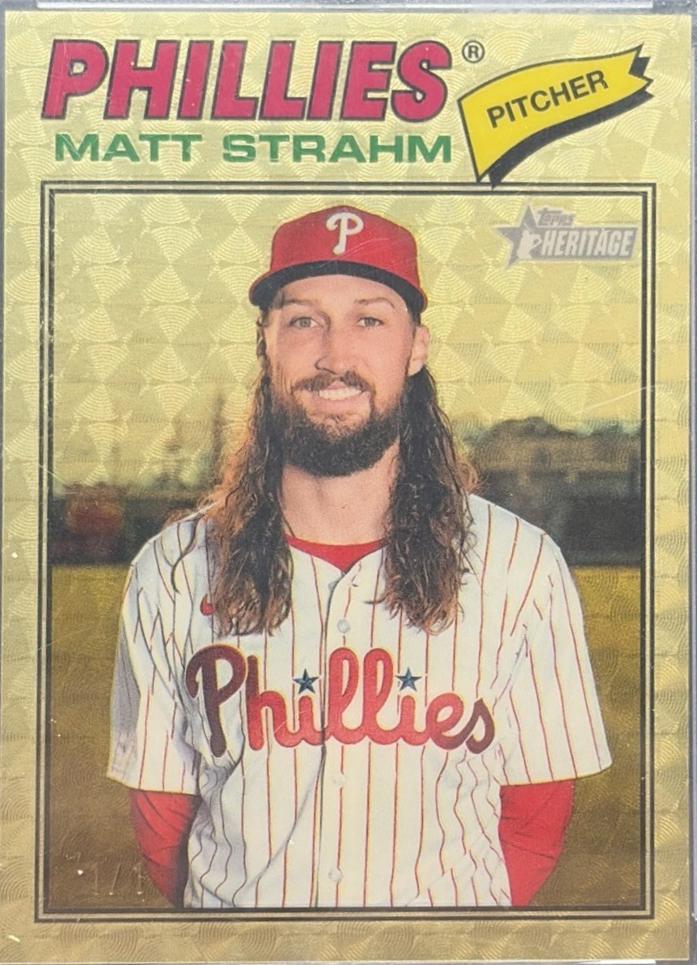 Matt Strahm [Superfractor Chrome] #193