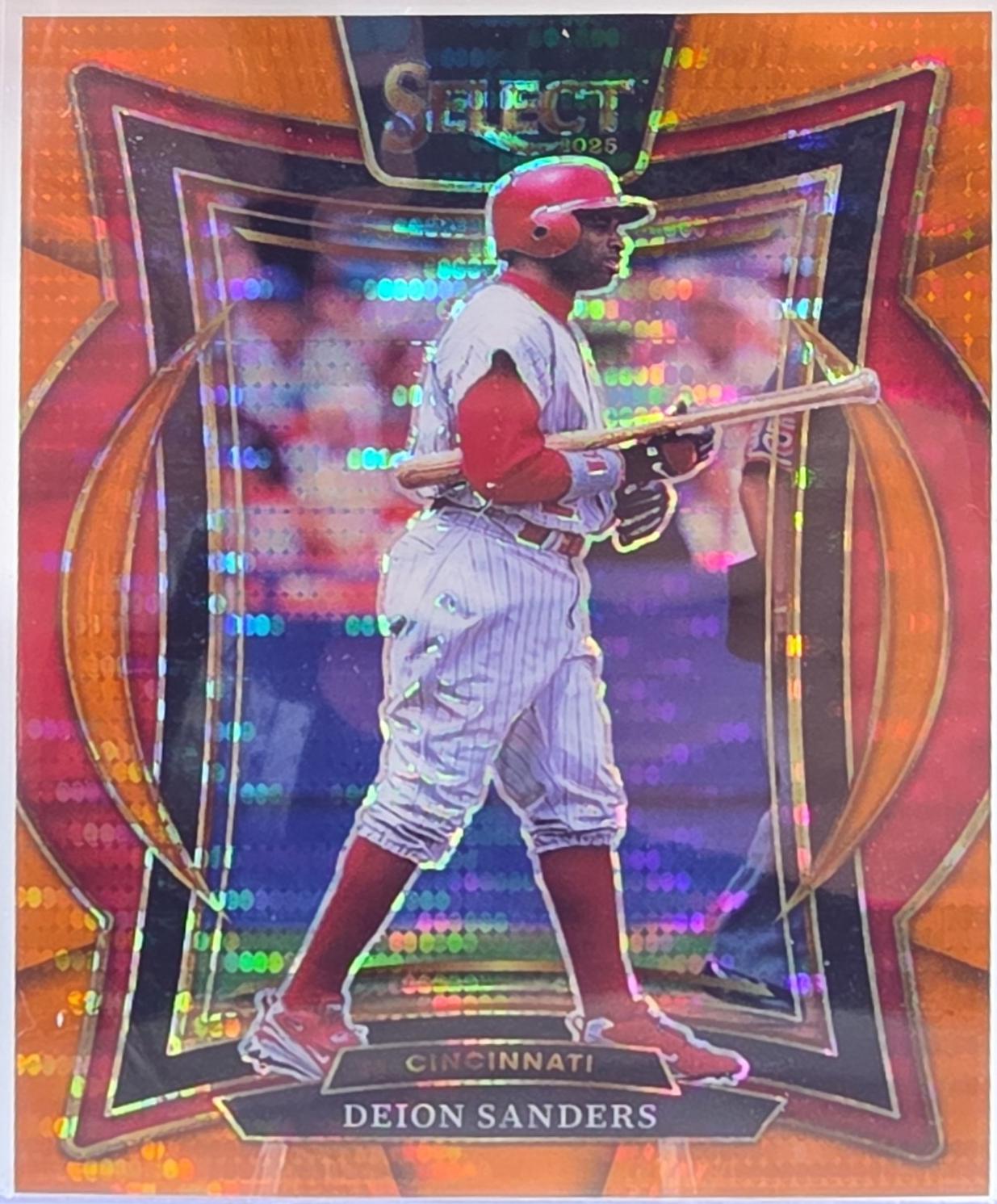 Deion Sanders [Orange Pulsar] #72