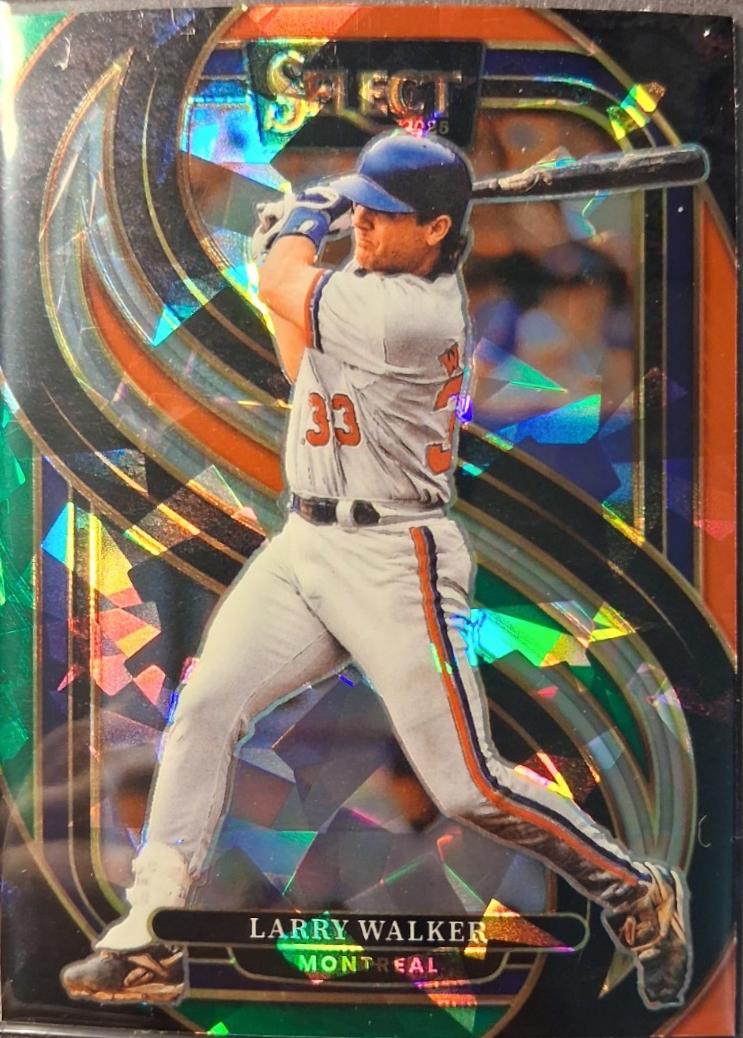Larry Walker [Red Green Ice] #182
