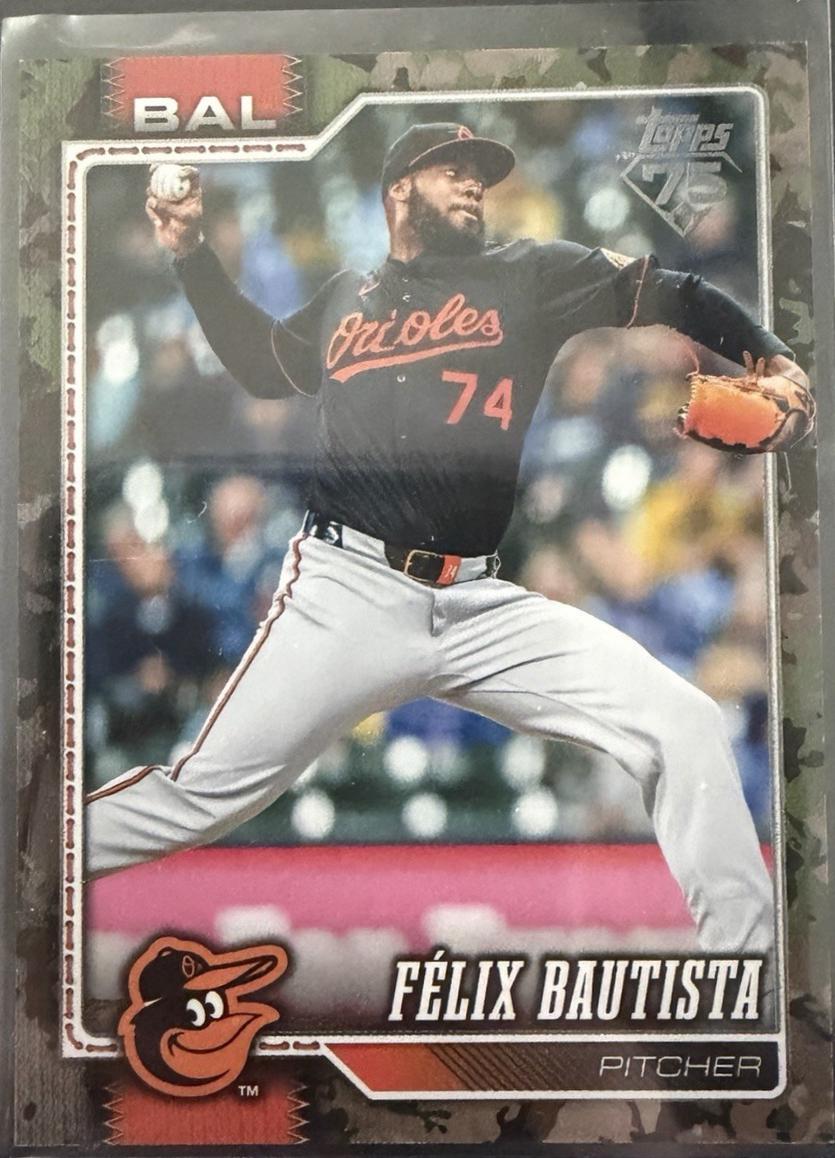 Felix Bautista [Memorial Day Camo] #128