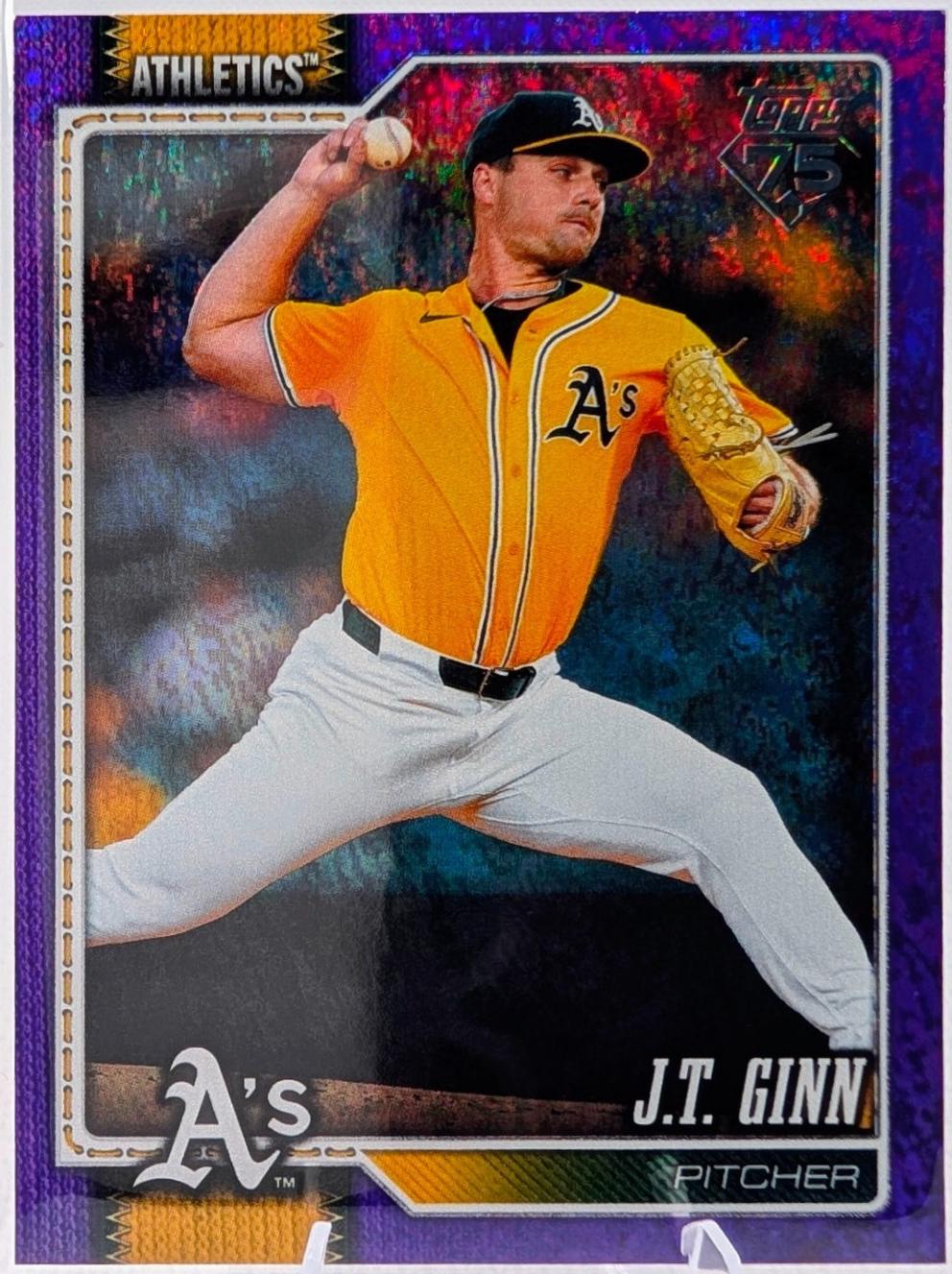 J.T. Ginn [Purple Holo] #153