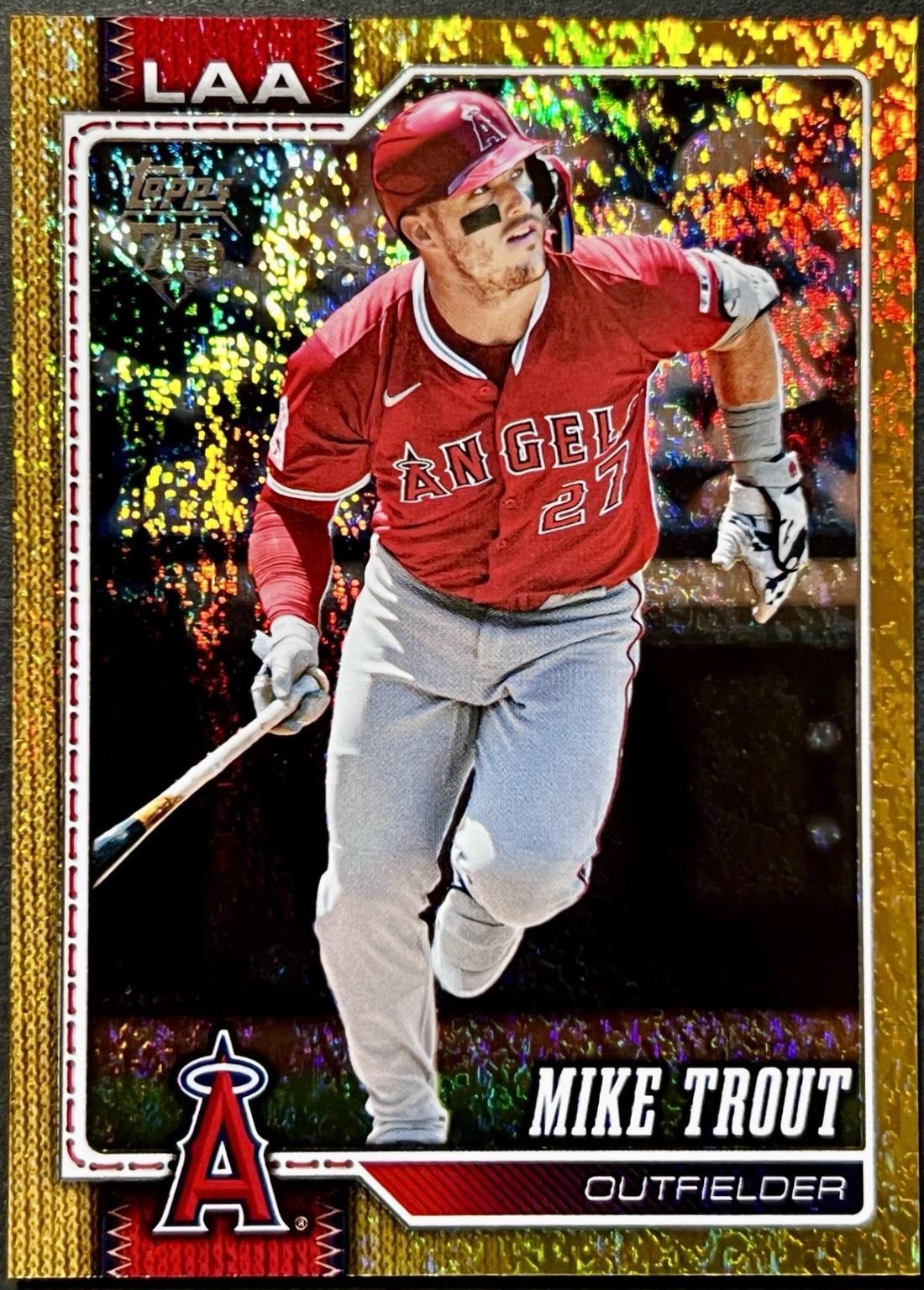 Mike Trout [Gold Holo] #350