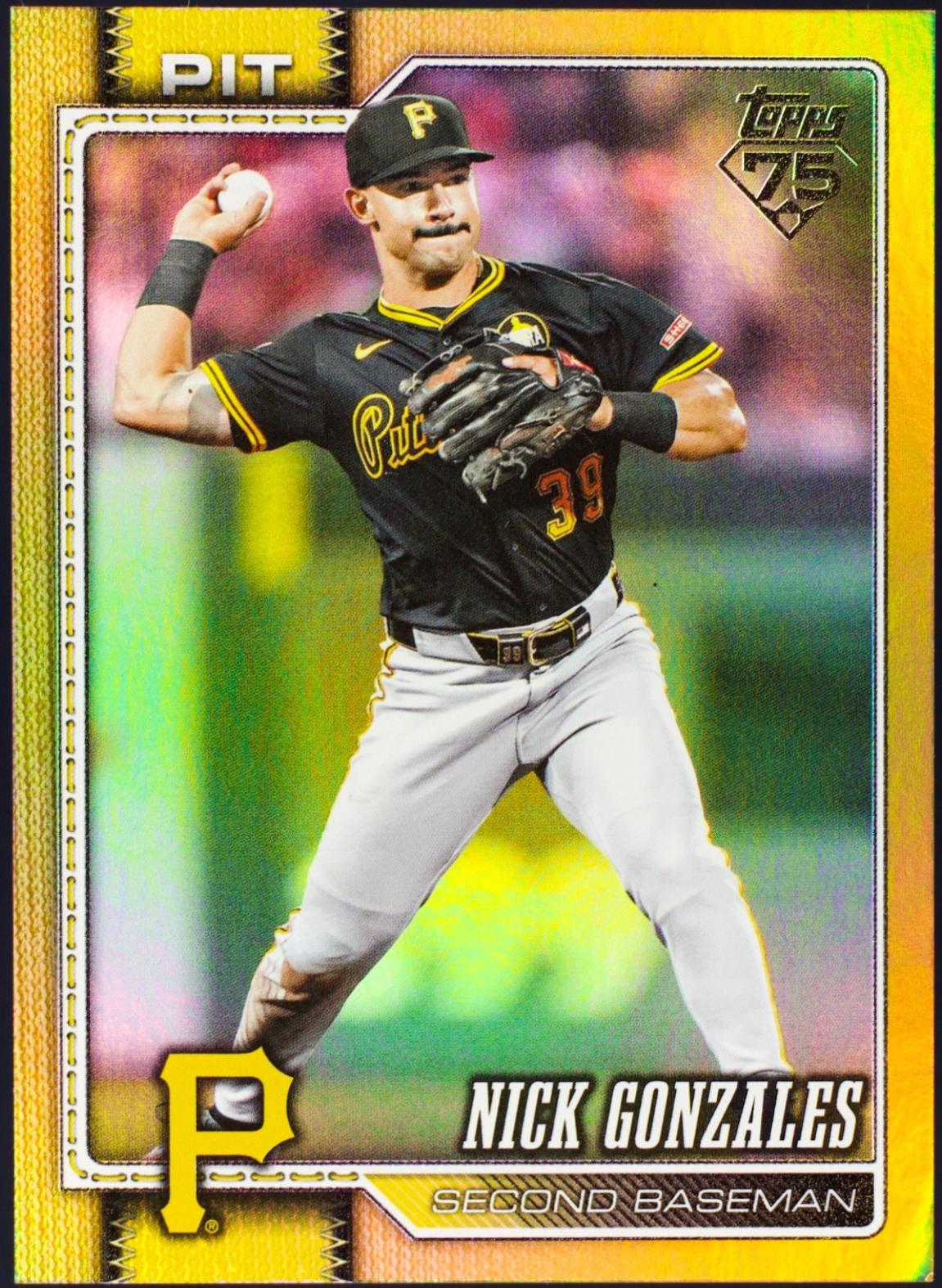 Nick Gonzales [Gold Rainbow] #119
