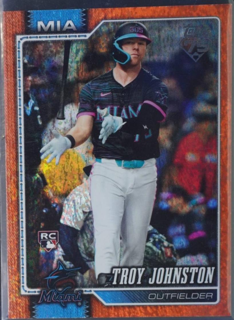Troy Johnston [Orange Rainbow] #317