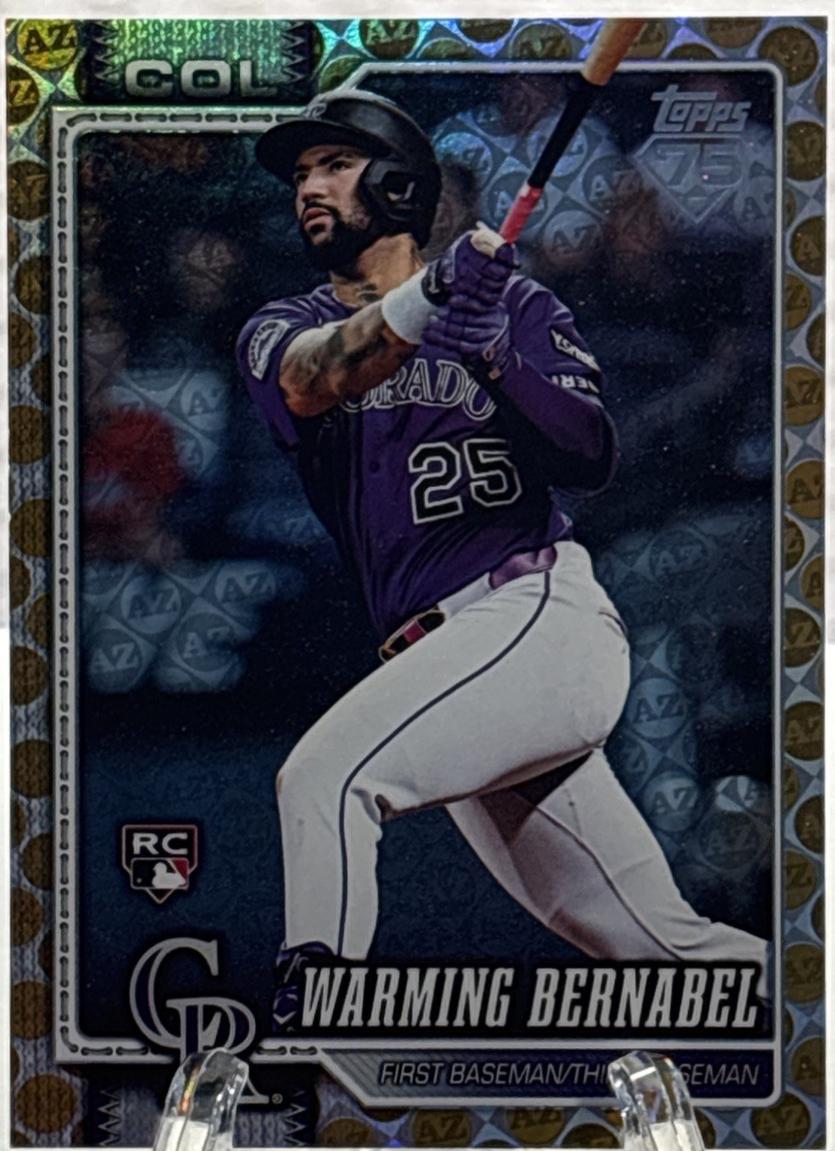 Warming Bernabel [Gold Spring Training] #55