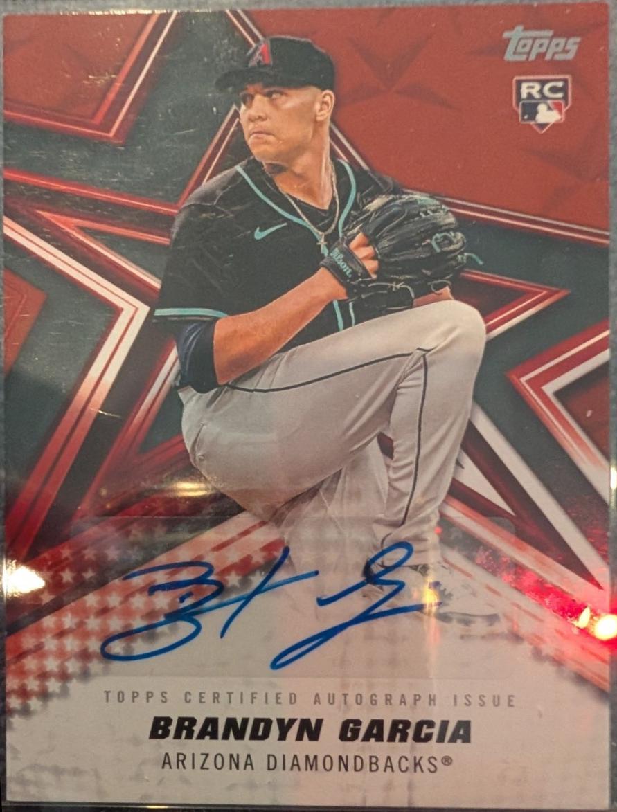 Brandyn Garcia [Red Foil] #BSA-BGA