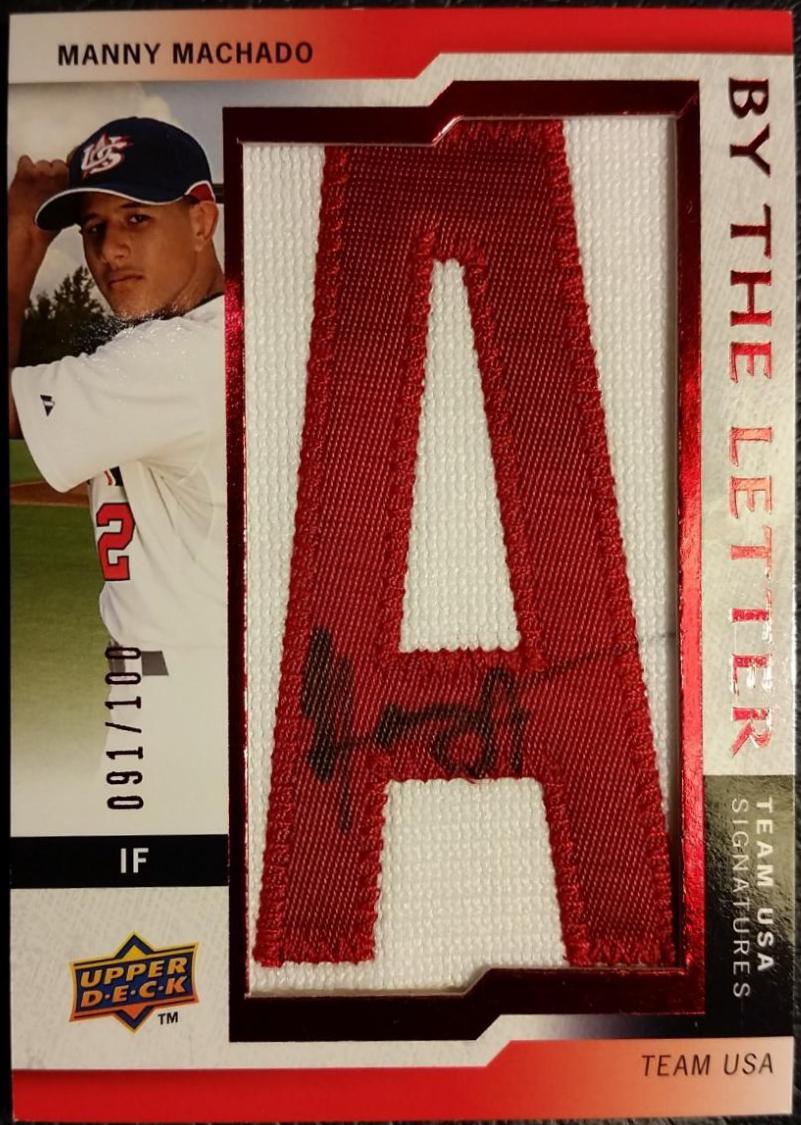 Manny Machado #BTLU-MM