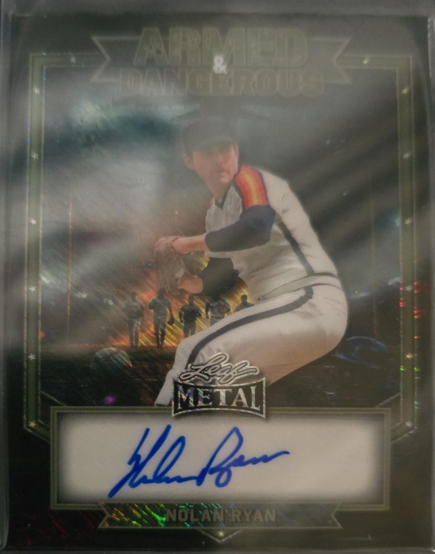 Nolan Ryan [Shimmer Black] #AWA-NR1