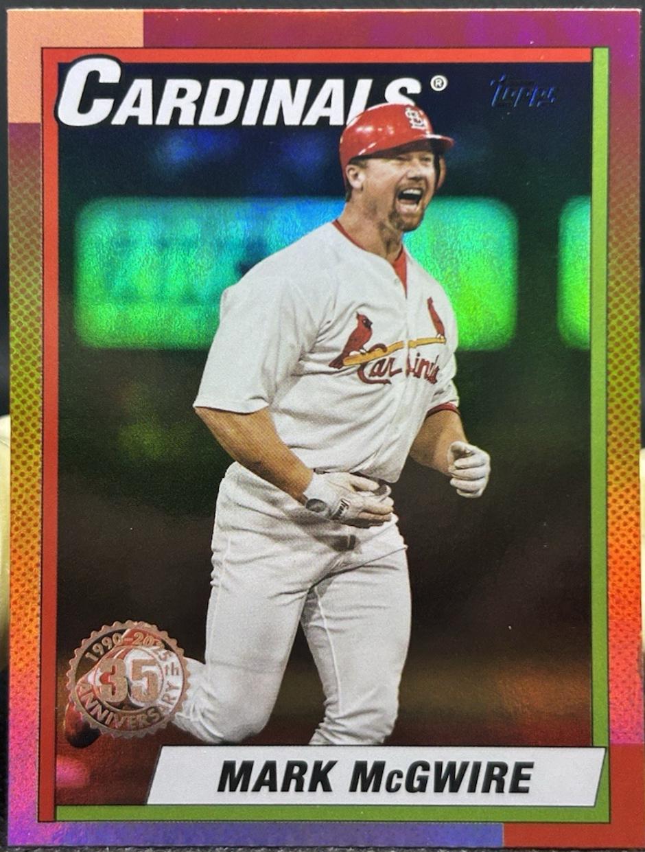 Mark McGwire [Red Foil] #U90-19