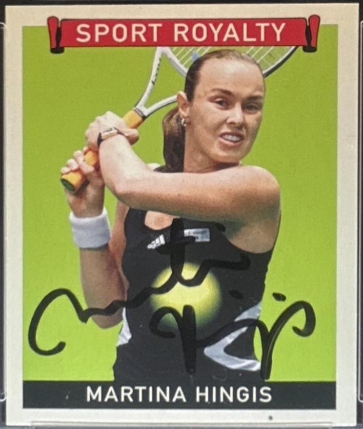 Martina Hingis [Autograph] #SR-HI