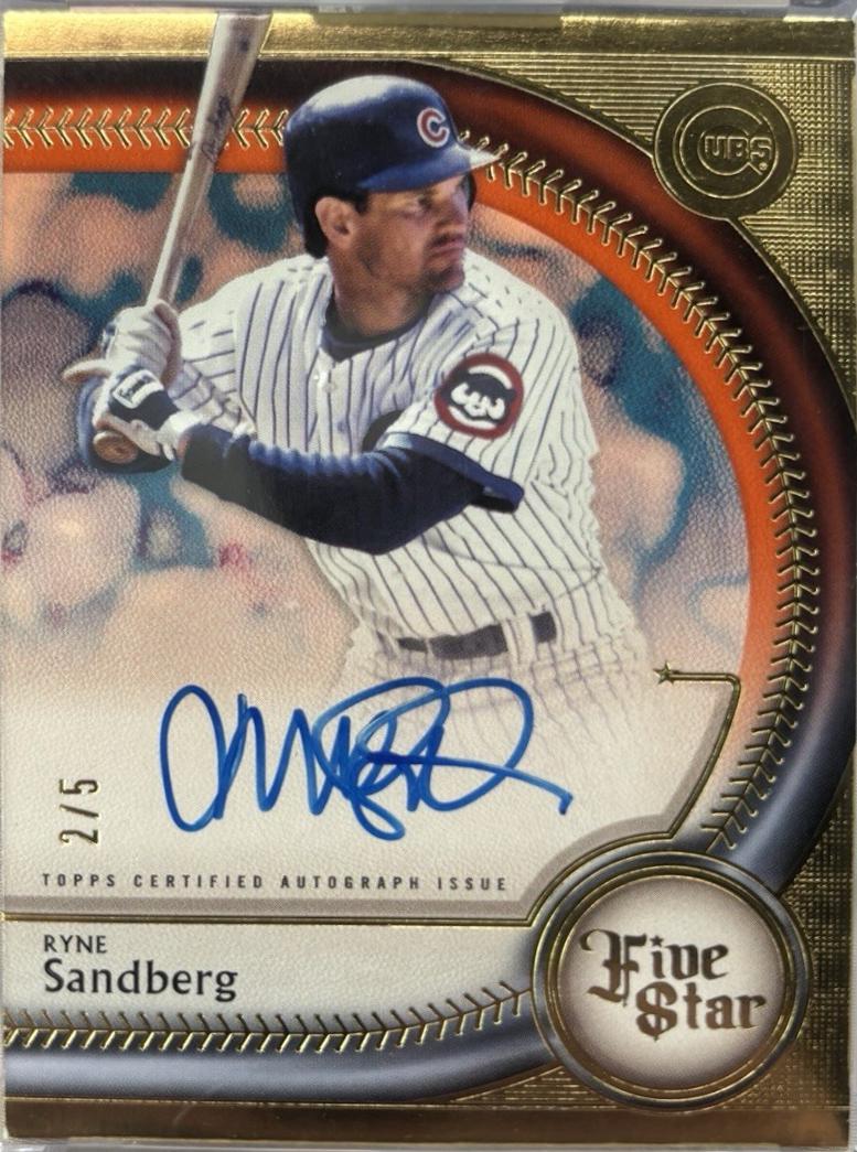 Ryne Sandberg [Orange] #FSA-RS
