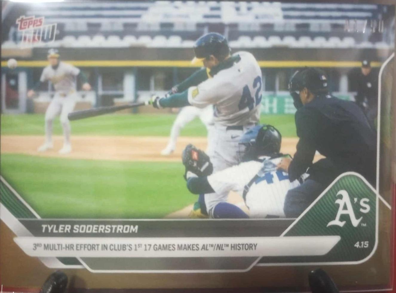 Tyler Soderstrom [Gold Foil] #72