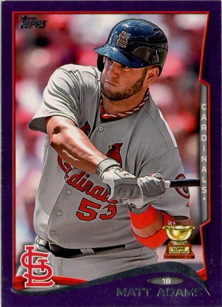 Matt Adams [Purple] #157