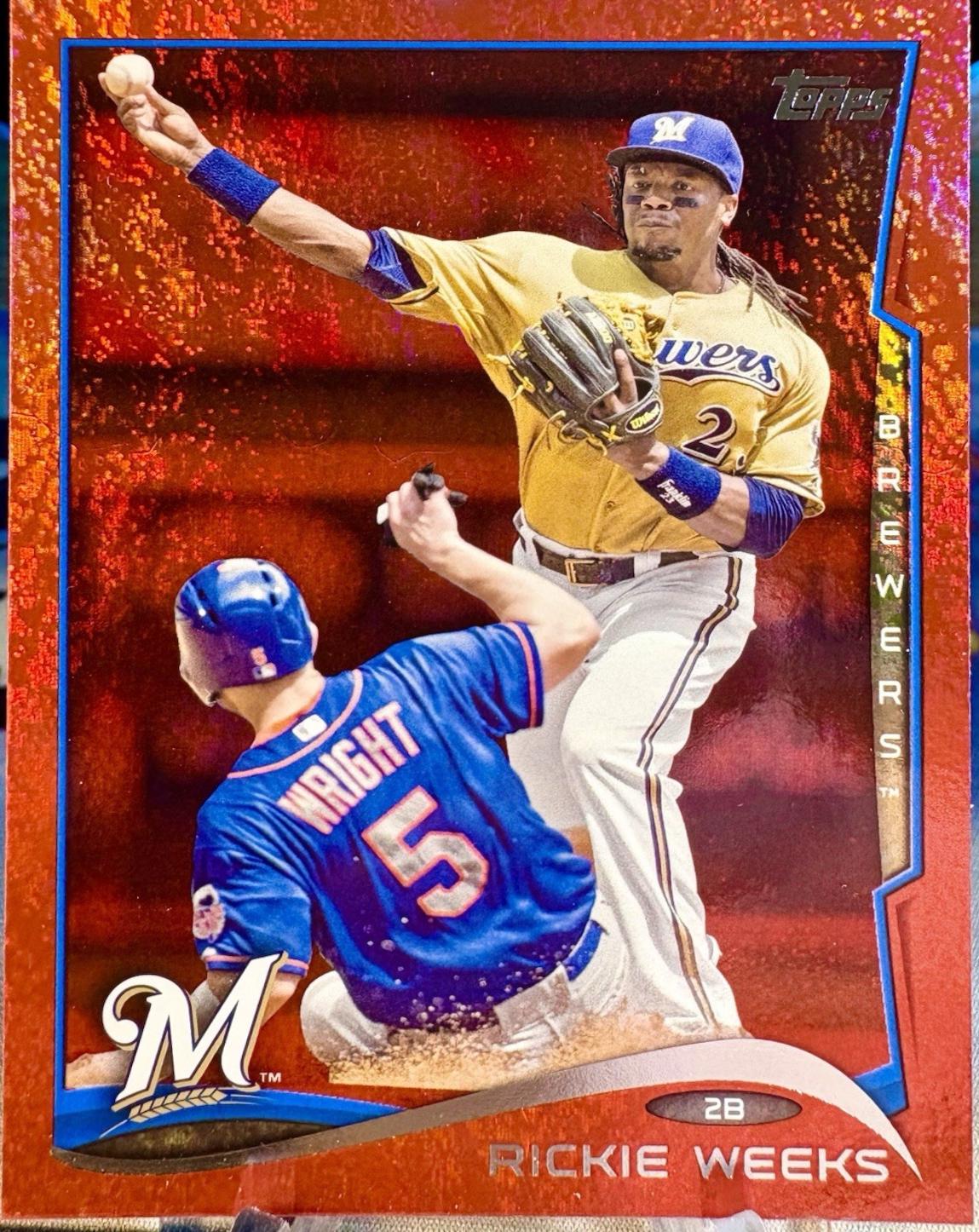 Rickie Weeks [Red Hot Foil] #172