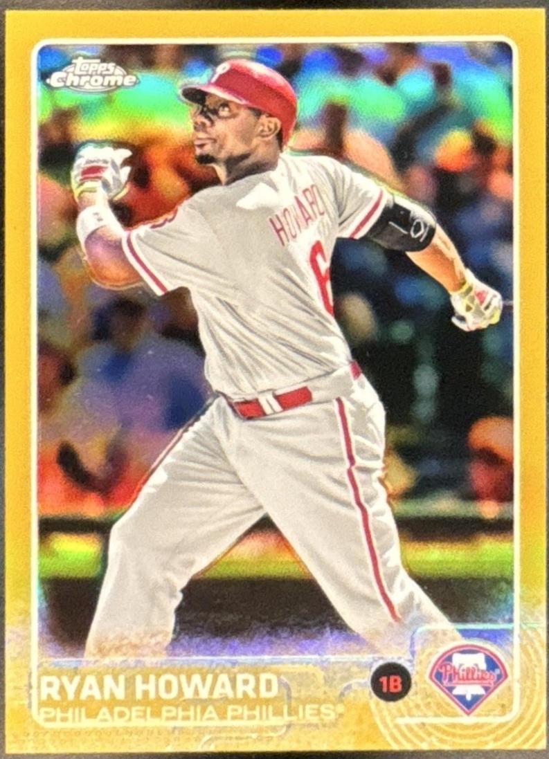 Ryan Howard [Gold Refractor] #94