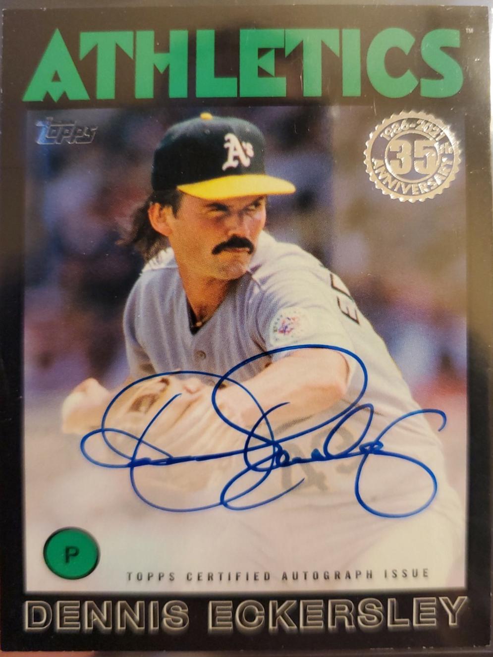 Dennis Eckersley [Black] #86A-DE