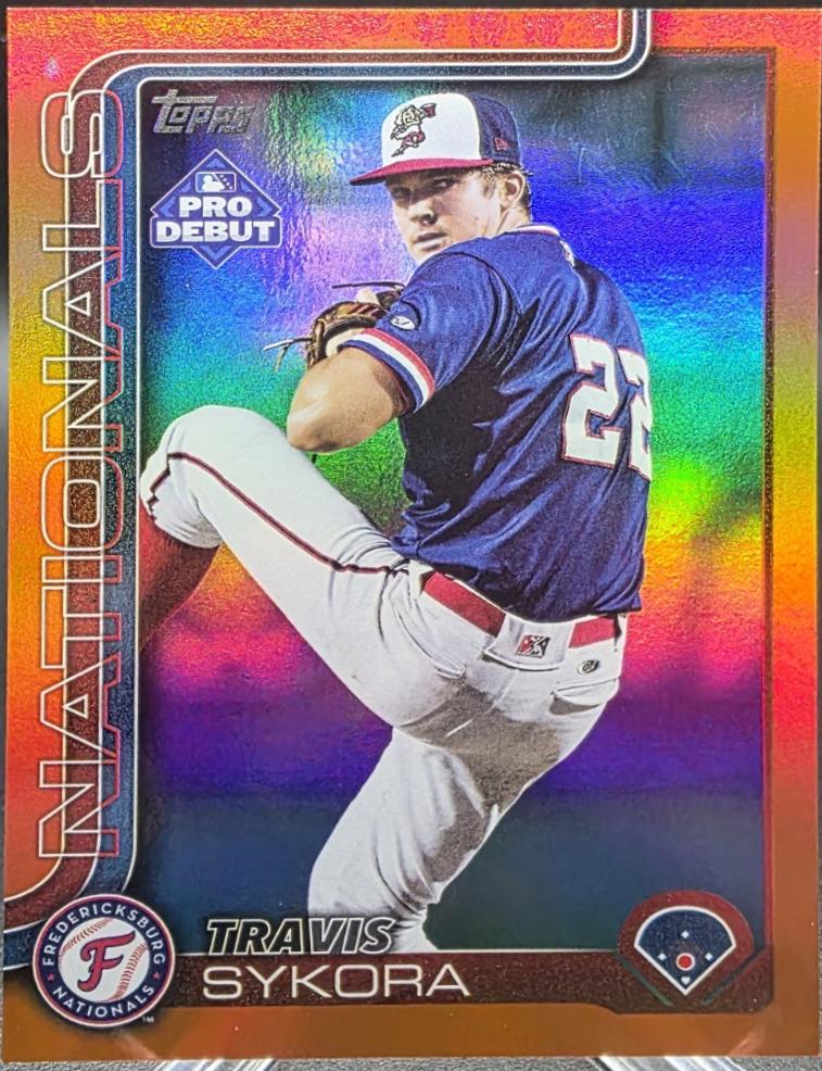 Travis Sykora [Orange Refractor] #PDC-8