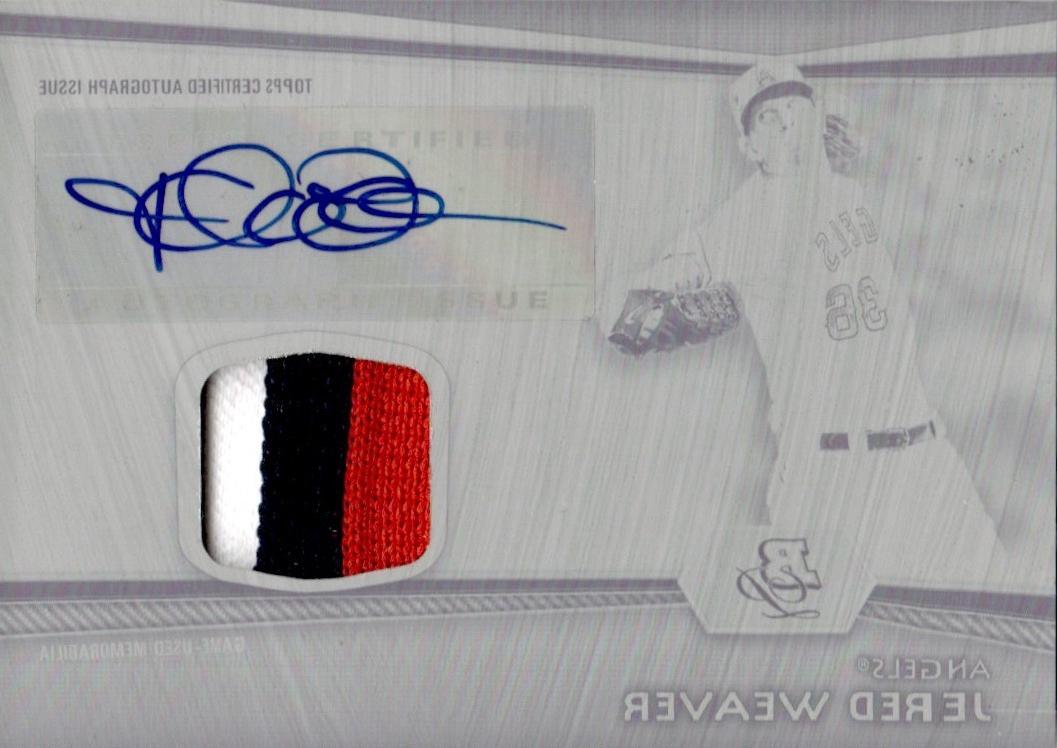 Jered Weaver [Printing Plate] #AR-JW
