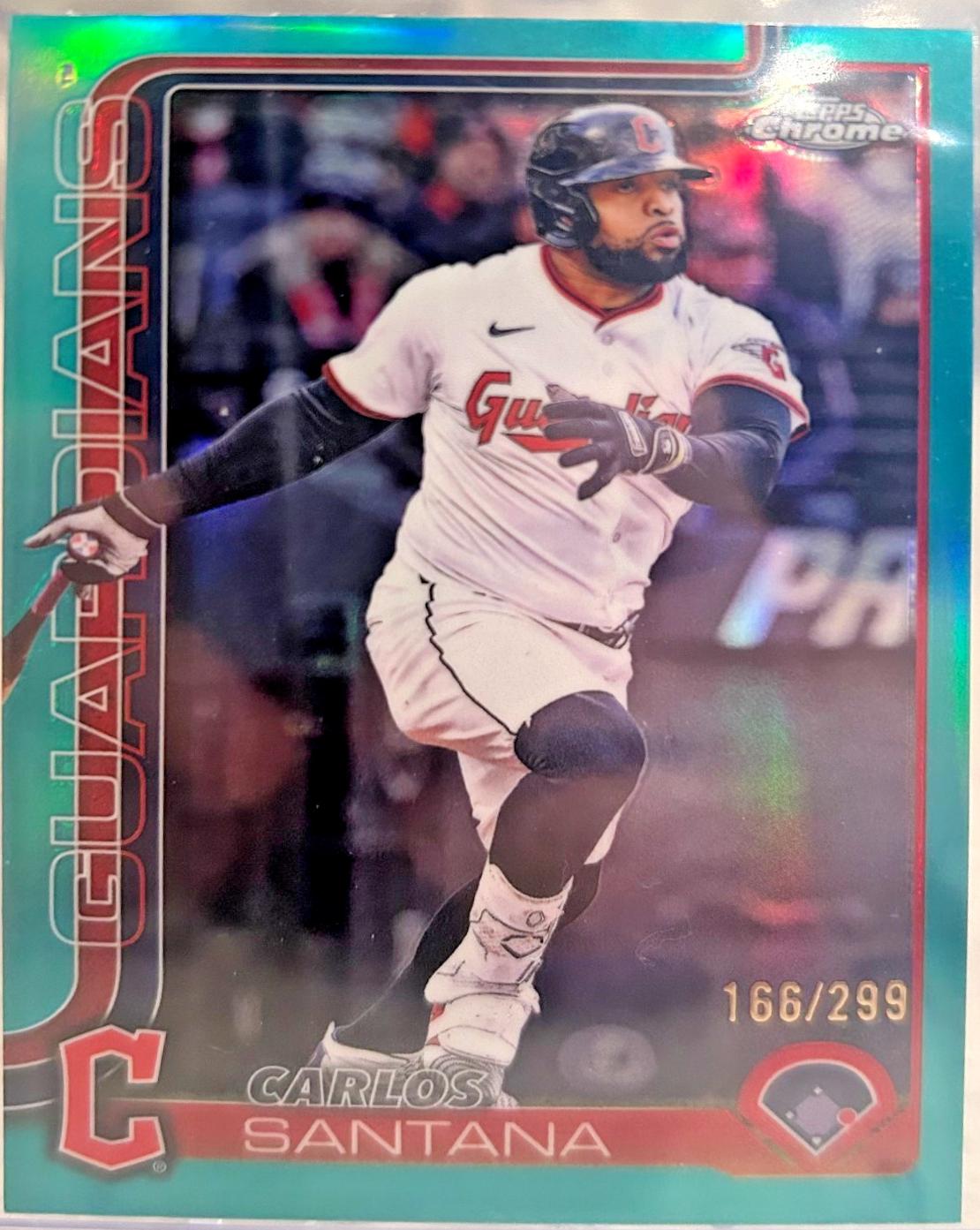 Carlos Santana [Teal Refractor] #USC11