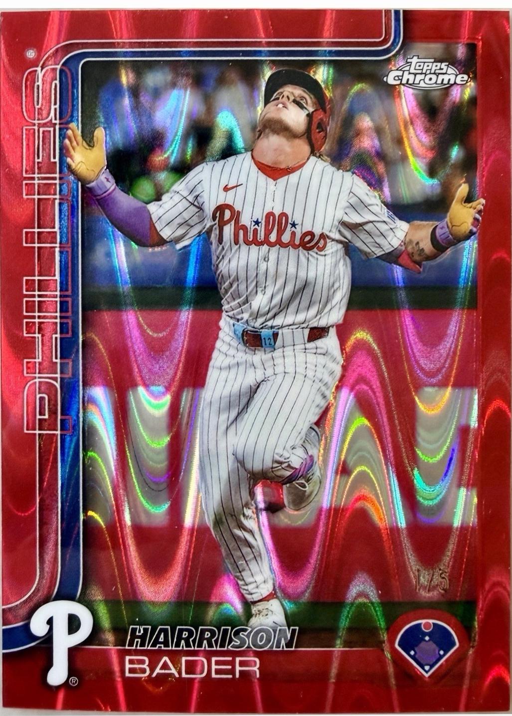 Harrison Bader [Red RayWave Refractor] #USC32